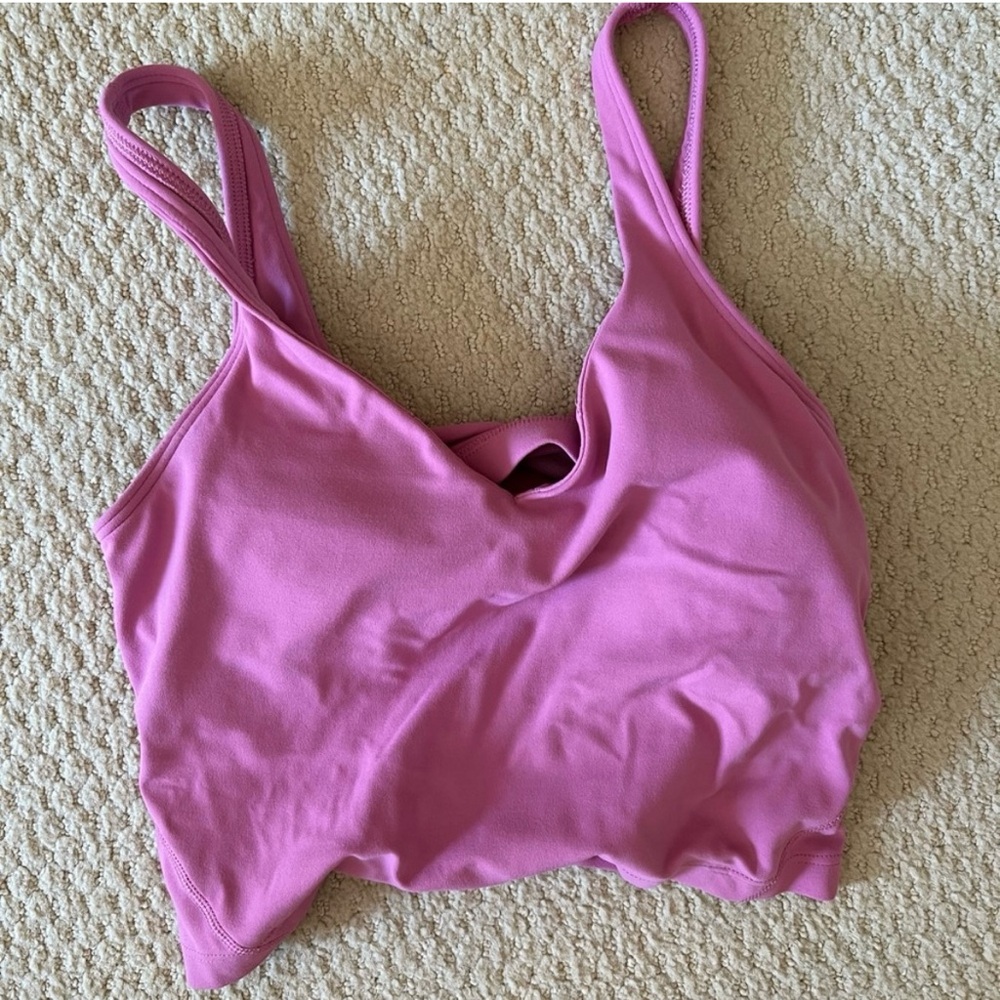 Pink Women's workout tank Top